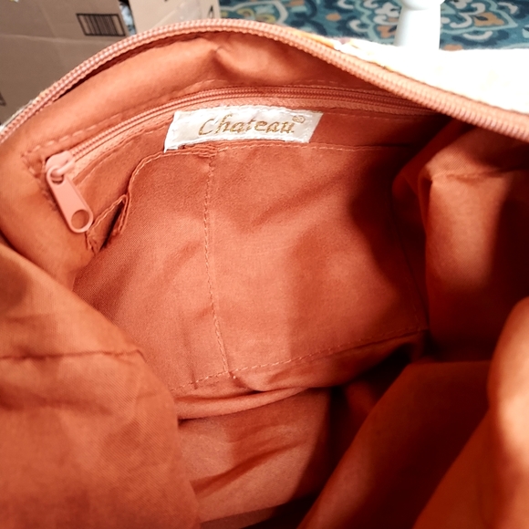 CHATEAU-Purse Tan/Orange - Picture 5 of 5